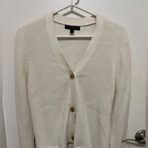 Banana Republic Factory cream cardigan